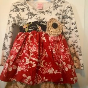 Giggle Moon Pure Gold Madison dress, 2T